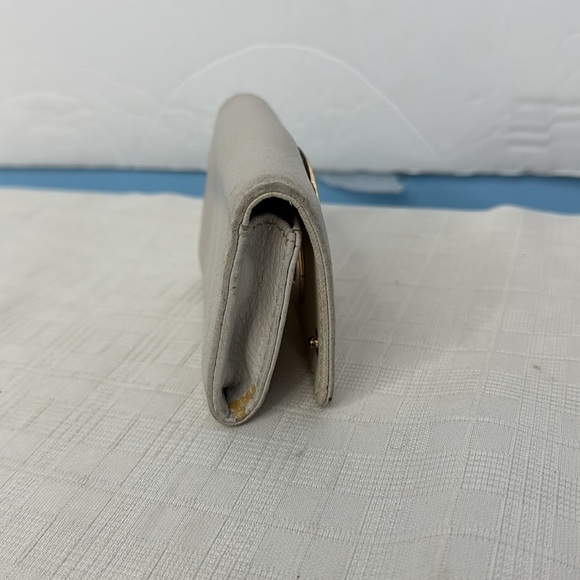 MICHAEL KORS FULTON GENUINE LEATHER+GOLD TONE CARD CASE WALLET - Picture 4 of 9